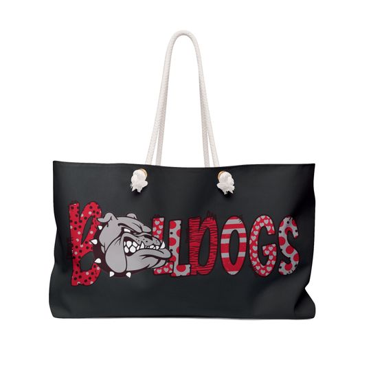 Discover Bulldogs Dog Weekender Bag