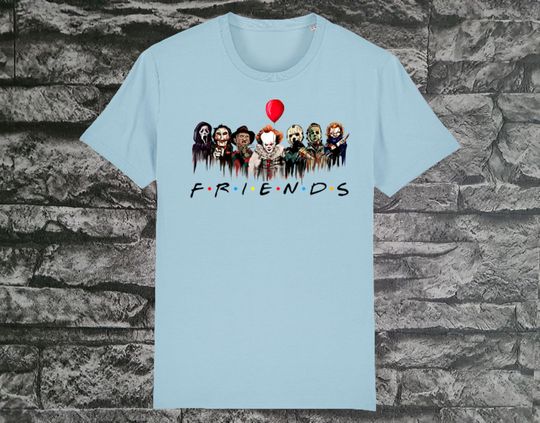 Discover Unisex T-shirt organic cotton GOTS certified with print "Friends" eco-certified