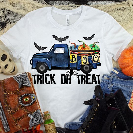 Discover Boo Trick Or Treat Fall Party T-Shirt