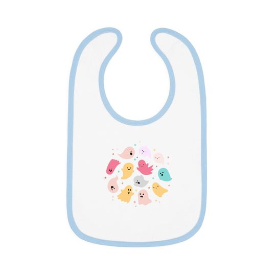 Discover Cute Ghost Halloween design Baby Bib
