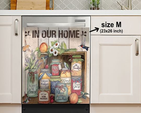 Discover In Our Home Dishwasher Cover, Dishwasher Cover