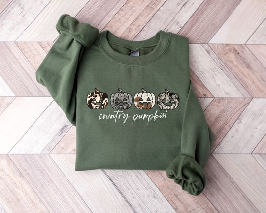 Discover Country Pumpkin Shirt - Western Themed Halloween Apparel