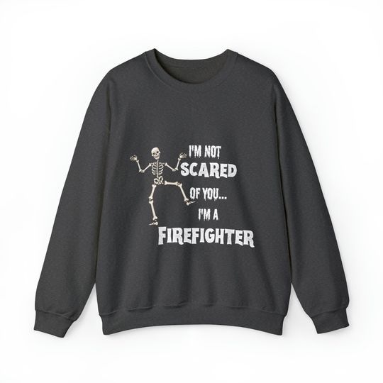 Discover Funny Halloween Firefighter Sweatshirt