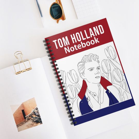 Discover Tom Inspired Notebook, Ruled Line Notebook