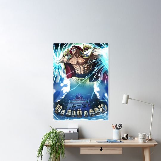 Discover One Piece Whitebeard Poster