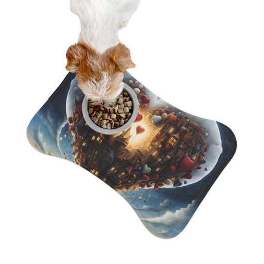 Discover Dog Vintage Pet Bowls Mats