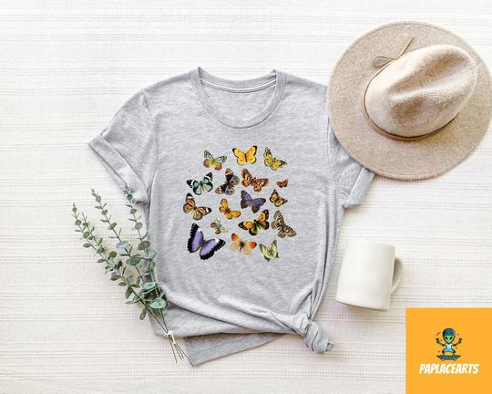 Discover Monarch Butterfly T-Shirt, Butterflies Shirt, Butterfly Unisex Shirt