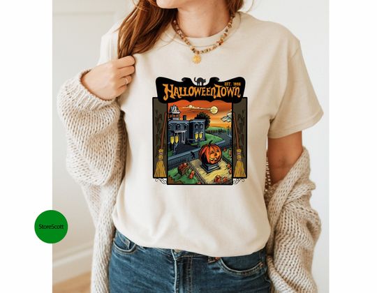 Discover HalloweenTown Pumpkin Sweatshirt
