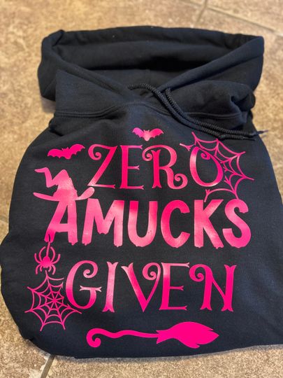 Discover Zero Amucks Given Hoodie