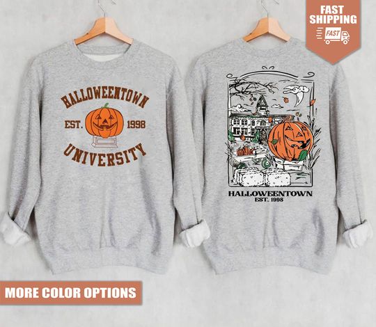 Discover Vintage Halloweentown 1998 Halloween Sweatshirt
