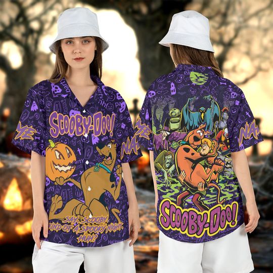 Discover cooby Doo Halloween Hawaiian Shirt, Scooby