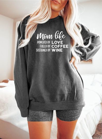 Discover Mom Life Sweatshirt for Mothers