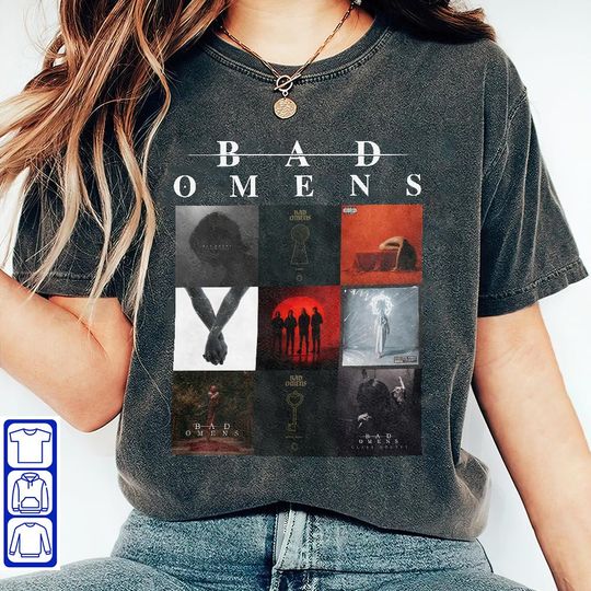 Discover Bad Omens Band Shirt, A Tour Of The Concrete Jungle Tour 2023 Shirt
