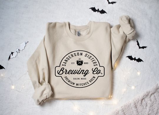 Discover Sanderson Sister Brewing Co Sweatshirt - Halloween Sisters Apparel