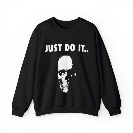 Discover Just Do It Funny Horror Tee Adult Youth, halloween shirt, halloween crewneck