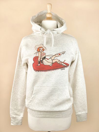 Discover Rope you in! Unisex Hoodie in Oatmeal Heather  / size S,M,L,XL,2XL /Vintage inspired By MISCHIEF MADE
