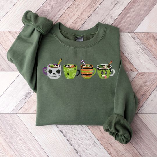 Discover Funny little things Halloween Sweatshirt, Fall Sweatshirt for women, Halloween costume party, gift for Halloween, cute spooky sweatshirt