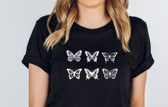 Discover Cute Birthday Butterfly T-Shirt