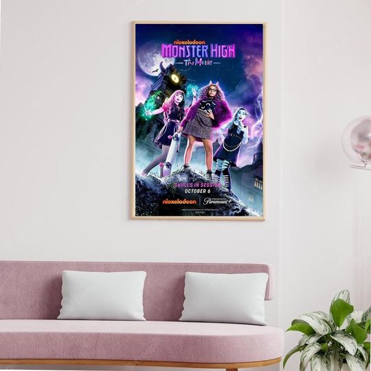 Discover Monster High, The Movie SKull in Session Poster