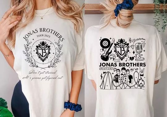 Discover Boy Band Shirt, Jonas Tour Shirt, Music Tour 2023 Shirt