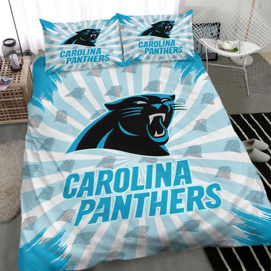 Discover Panthers Football Bedding Set- Sport Football Sheet Set