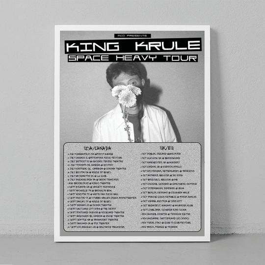 Discover King Krule 2023 Tour poster