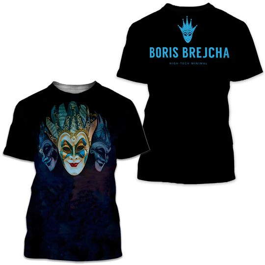 Discover 3D Cool Tshirt for all Fans of Boris Brejcha