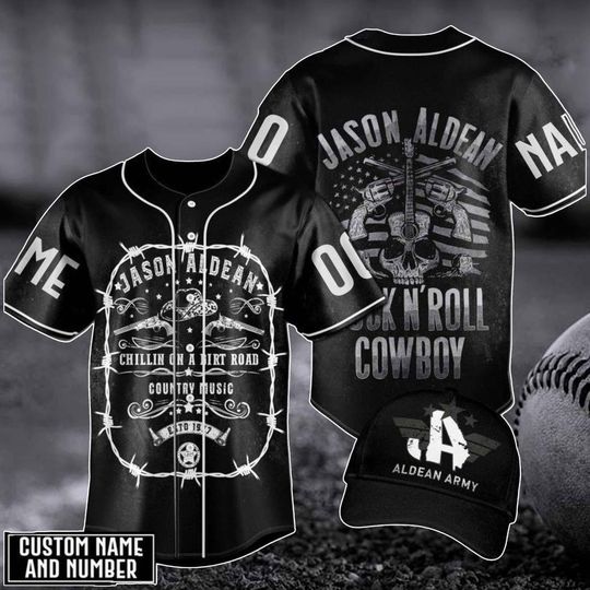 Discover Customized Jason Team Try That In A Small Town Baseball Jersey, The Aldean Team