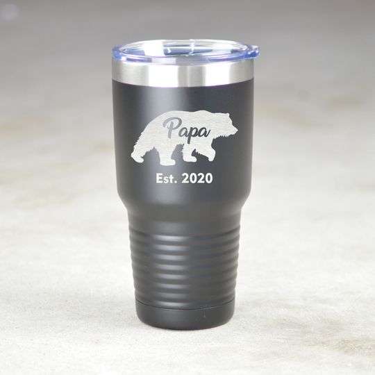 Discover Papa Bear 30 oz Insulated Tumbler