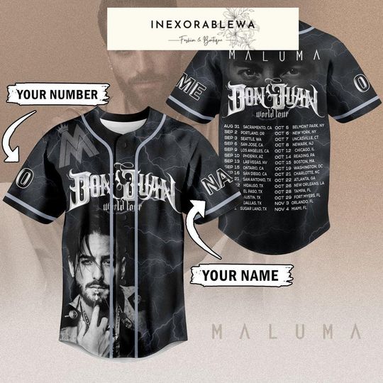 Discover Don Juan Jersey Shirt, Don Juan World Tour 2023 Jersey