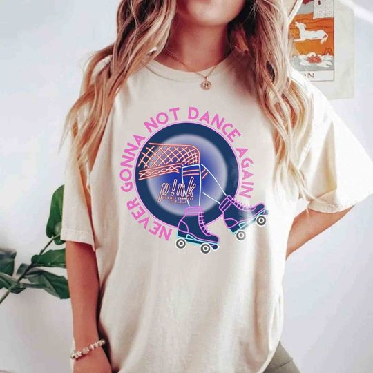 Discover Pink Never Gonna Not Dance Again Shirt, Pink Singer Summer Carnival 2023 Tour Shirt