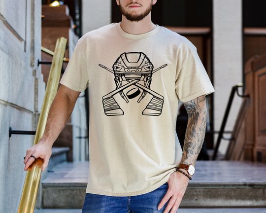 Discover Ice Hockey Player Shirt for Sports Fans