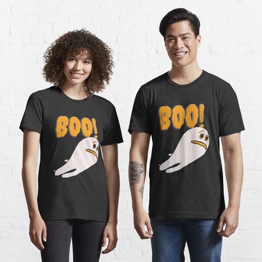 Discover Scardy Ghost Boo Halloween Fun Easy Costume Essential T-Shirt