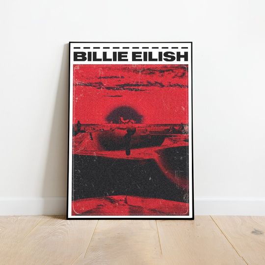 Discover Billie Eilish Poster, Happier Than Ever Poster, Billie Eilish Barbie, Music Gift