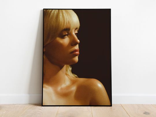 Discover Billie Eilish Poster, Music Merch