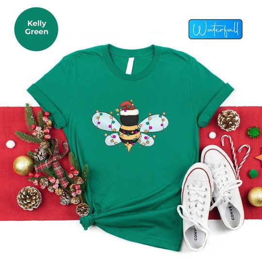 Discover Bee Christmas Shirt, Funny Bee Shirt, Bumblebee Shirt