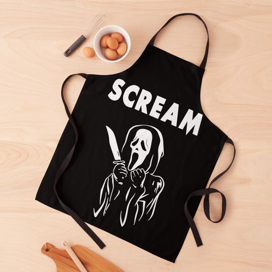 Discover Scream Ghostface Kitchen Apron