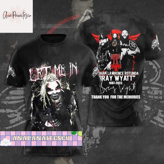Discover Bray Wyatt Tshirt, Let Me In Bray Wyatt Tshirt Men