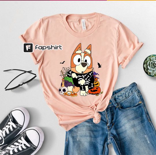 Discover The Nightmare Before Halloween Shirt BlueyDad Halloween Shirt