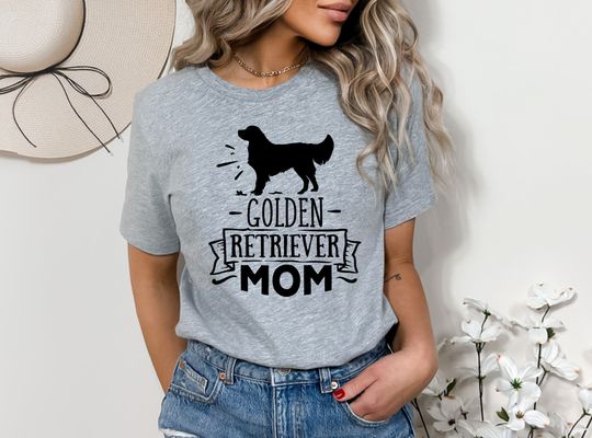 Discover Golden Retriever Mama Shirt - Dog Lover Gift