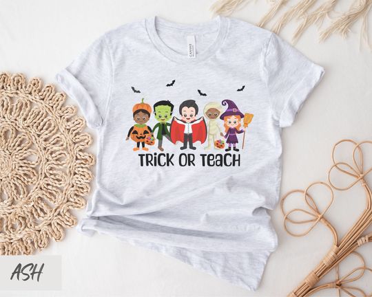 Discover Cute Teacher Halloween Themed Shirt