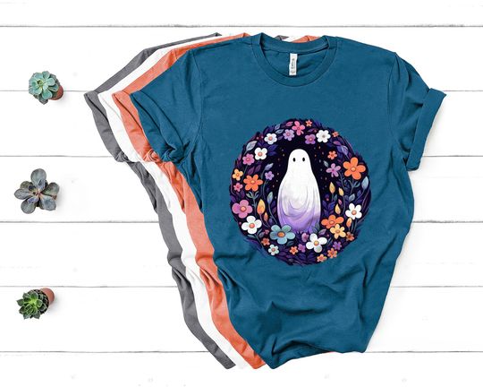 Discover Floral Teacher Halloween Shirt - Wildflower Halloween Apparel