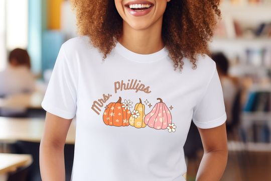 Discover Customized Fall Teacher Shirt