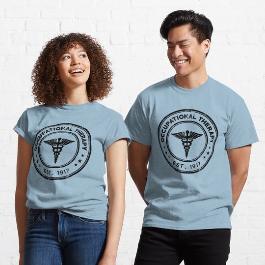Discover Occupational Therapy Vintage Stamp Classic T-Shirt