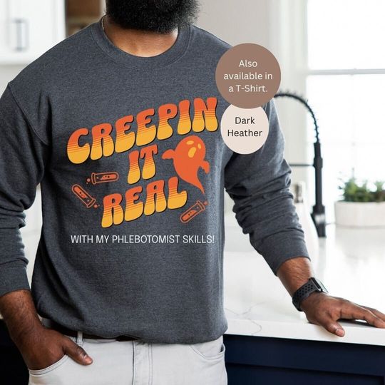 Discover Funny Phlebotomist Halloween Shirt