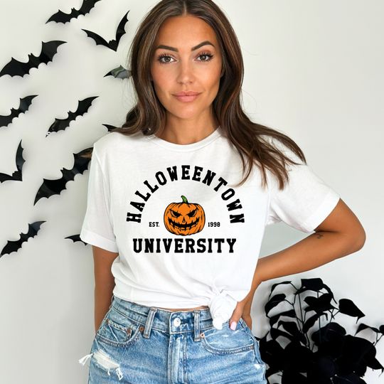 Discover Vintage Halloweentown 1998 Shirt | Unique Fall and Halloween Apparel
