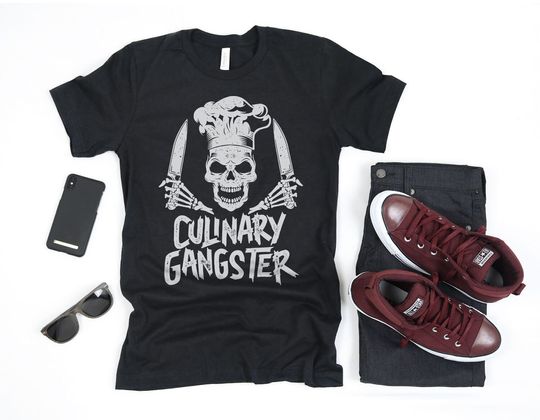 Discover Culinary Gangster Chef Shirt / Gifts for Chefs / Cooking Gift