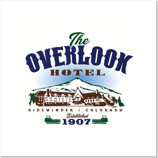 Discover The Overlook Hotel The Shining Horror Movie Poster