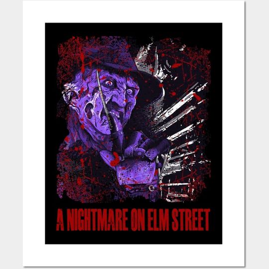 Discover A Nightmare On Elm Street Freddy Krueger Poster