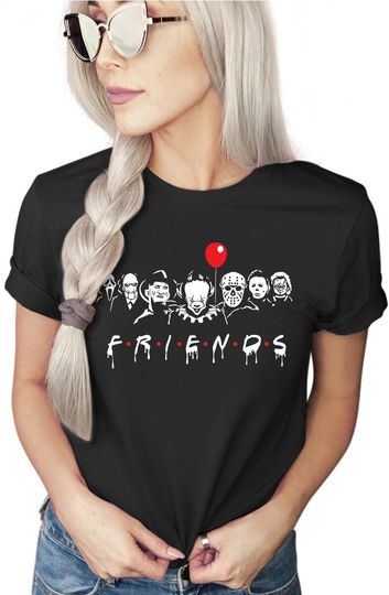 Discover Friends of Horror T-Shirt | Funny Halloween Shirt | Costume Tee | Unisex Sizing